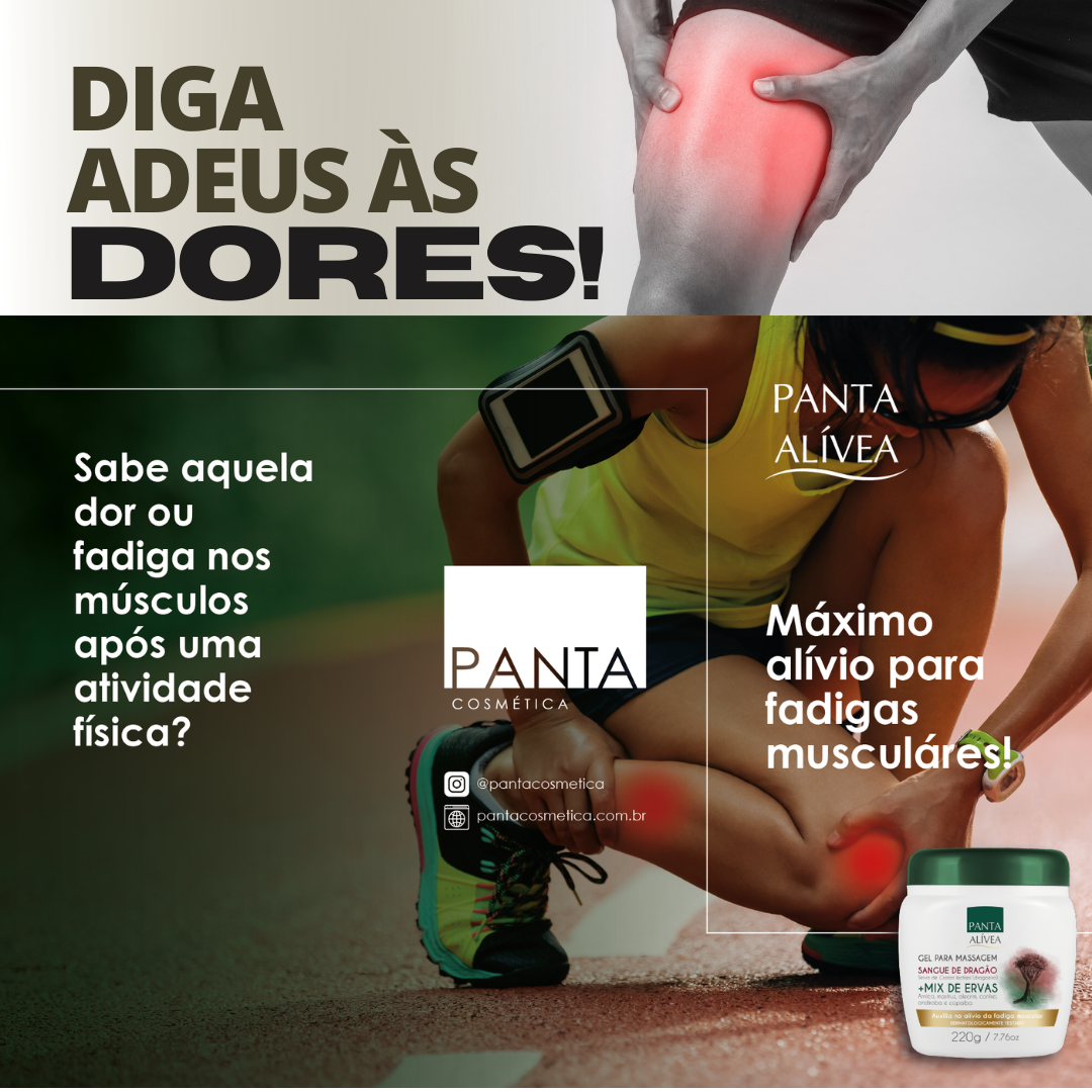 ALÍVEA Gel para dor muscular - 83g – Panta Cosmética